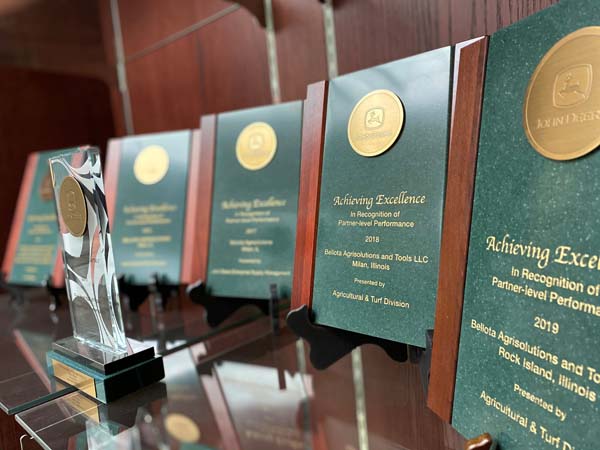 Bellota Agrisolutions, reconocida como Partner de John Deere durante 11 años consecutivos en su programa Achieving Excellence