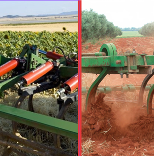 Tipos de brazos en cultivadores: chisel vs doble espiral y su impacto en el suelo